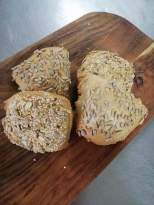 Seeded Rye Rolls (4)